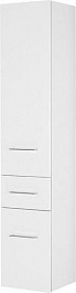 Aquanet Шкаф пенал Порто 35 L подвесной белый – фотография-1